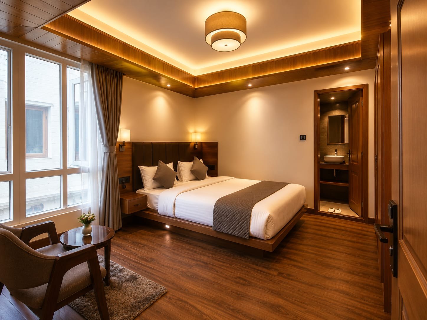 Travel Haven room with private en-suite bathroom